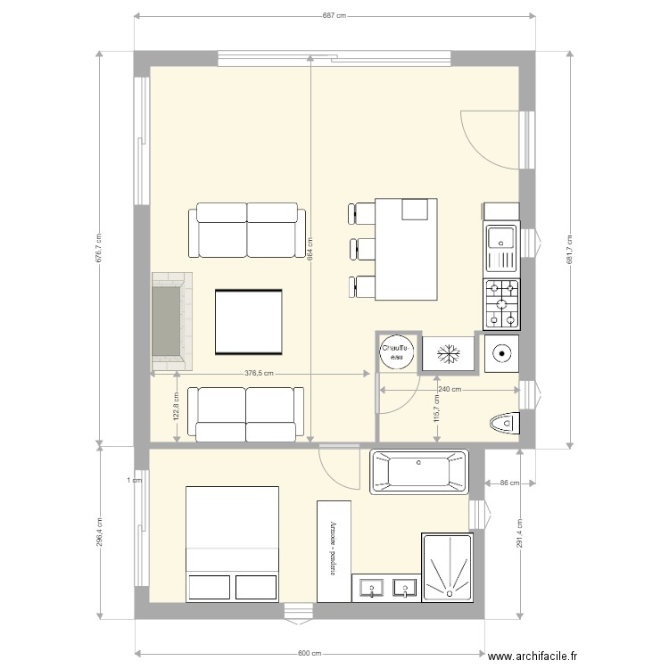 corse 7 cote1. Plan de 0 pièce et 0 m2