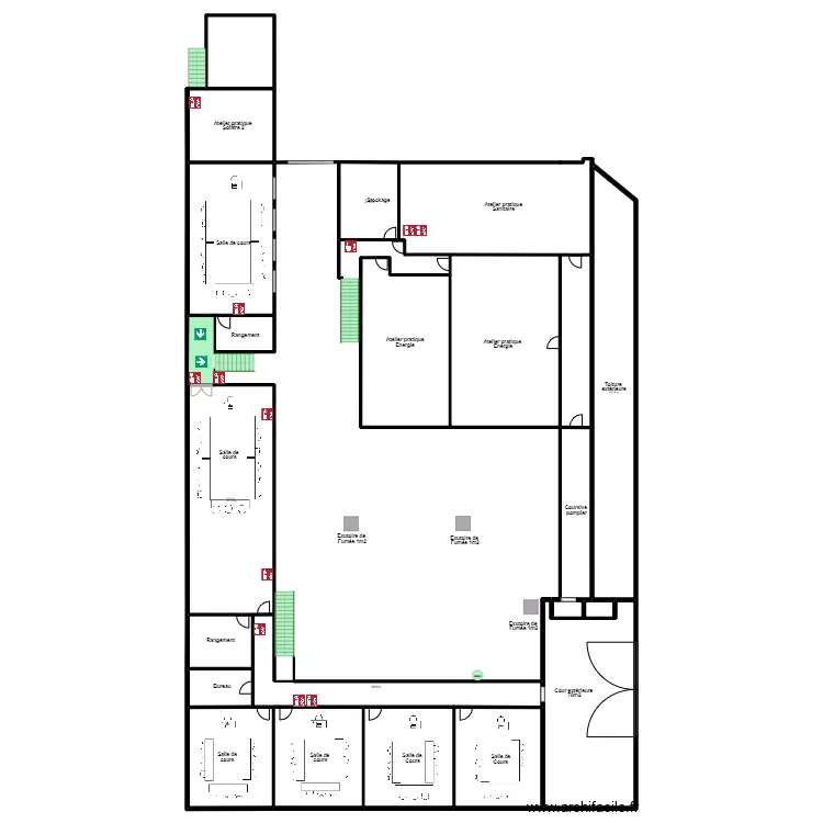 Greta Etage Evac 2. Plan de 
