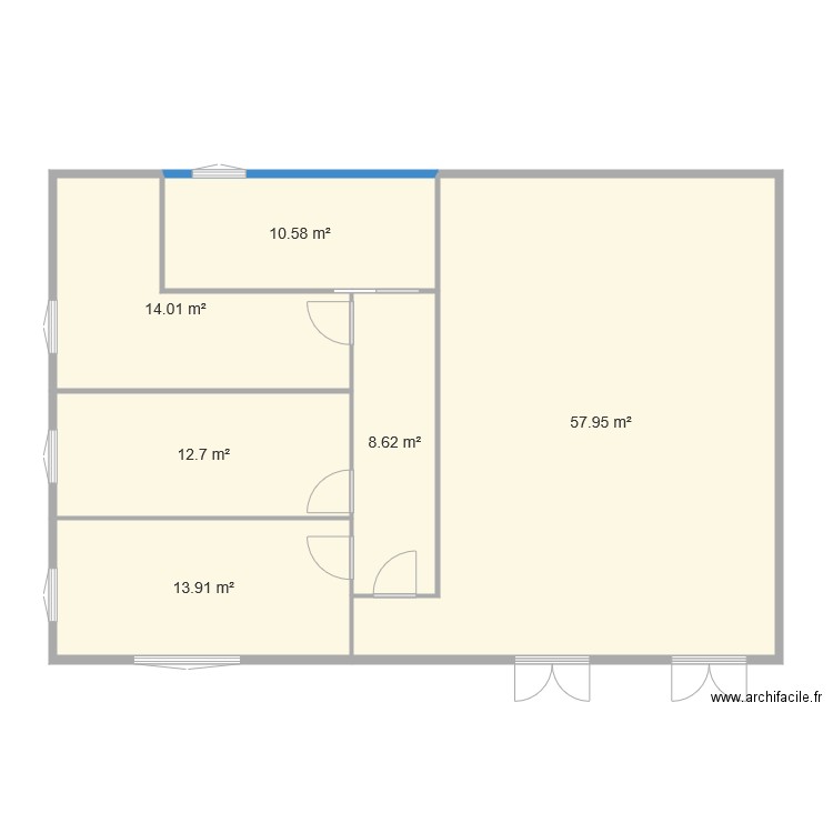 Maison Rivière. Plan de 0 pièce et 0 m2