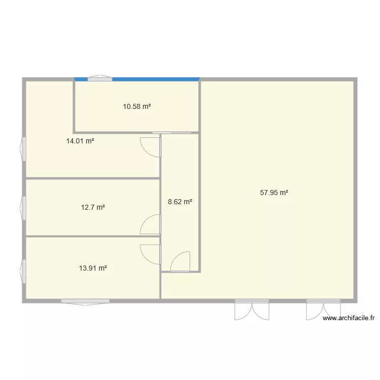 Maison Rivière. Plan de Maison Rivière. Plan de