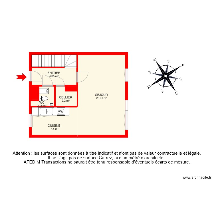 BI 6267 ETAGE 1. Plan de 0 pièce et 0 m2