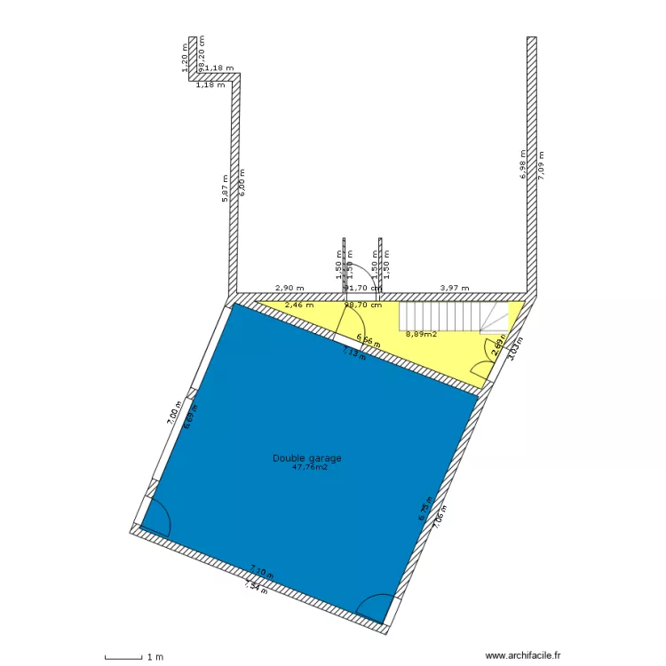 GALAND Extension Garage. Plan de GALAND Extension Garage. Plan de