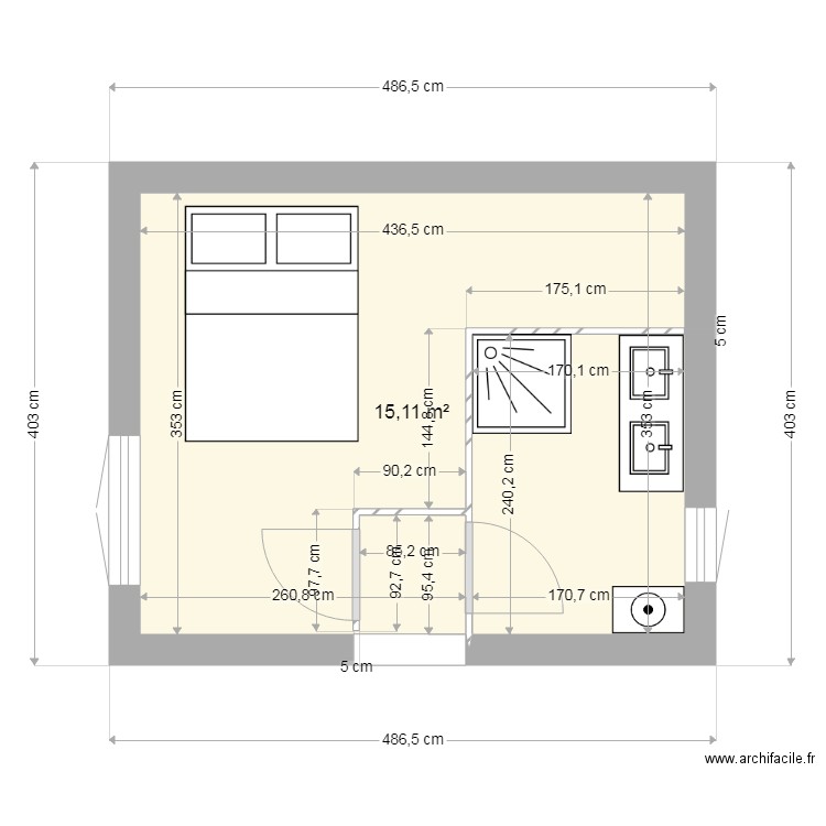 plan. Plan de 0 pièce et 0 m2