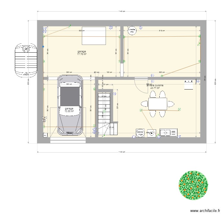 laifour 5. Plan de 0 pièce et 0 m2