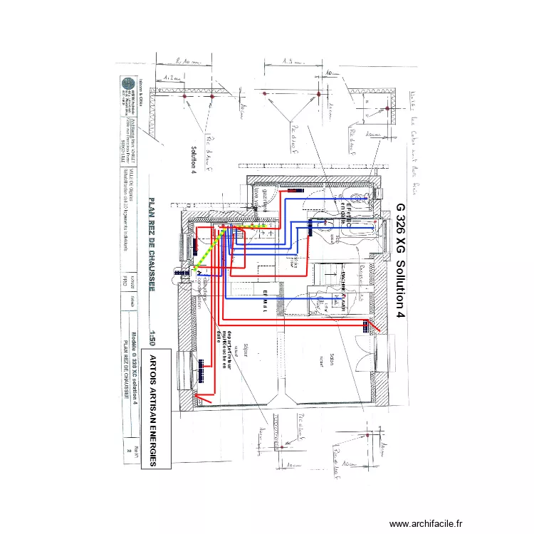 G 326 XG sollution 4 bis. Plan de 