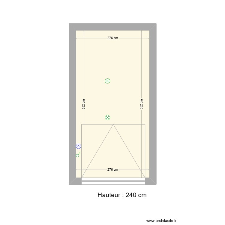 AUTEUIL - Garage. Plan de 1 pièce et 15 m2