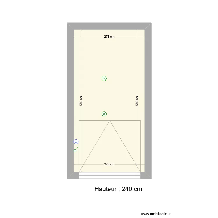 AUTEUIL - Garage. Plan de 