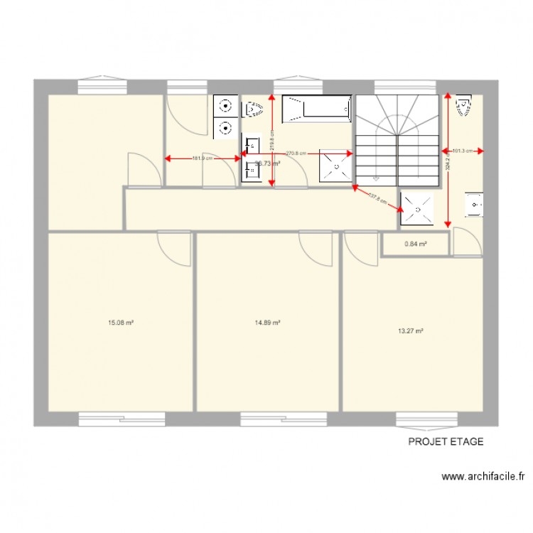 Plan maison Projet RDC. Plan de 0 pièce et 0 m2