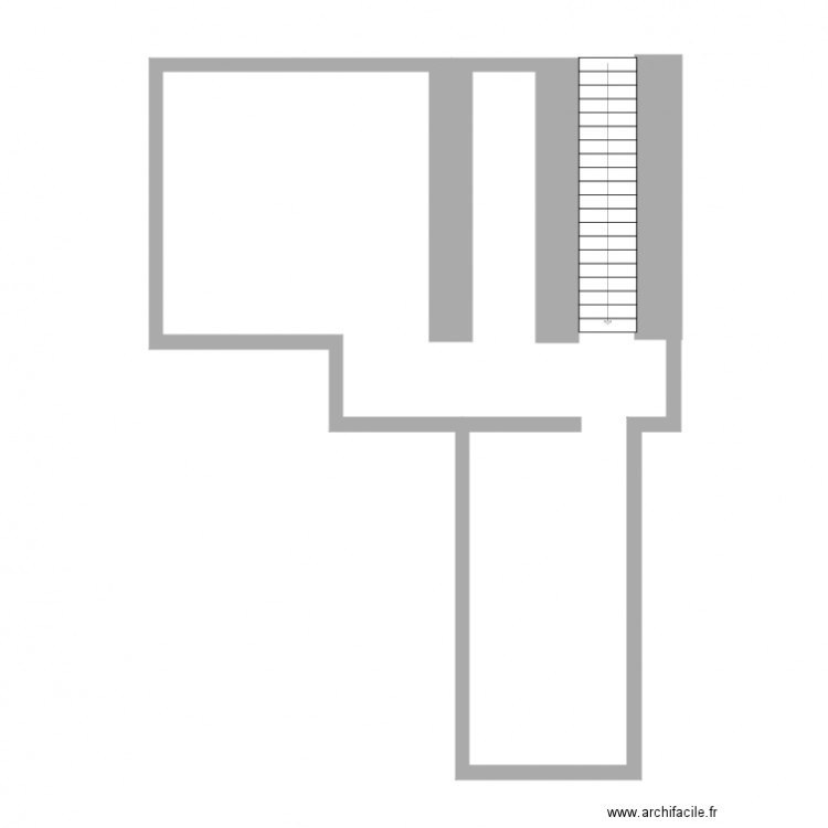 Hôtel Nègre Coste SS Sol FDP. Plan de 0 pièce et 0 m2