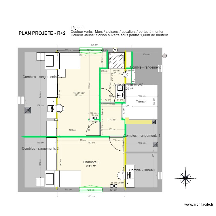 plan FOCH v2102. Plan de 0 pièce et 0 m2