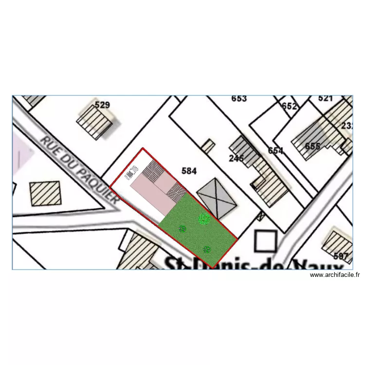 saint denis de vaux1. Plan de 