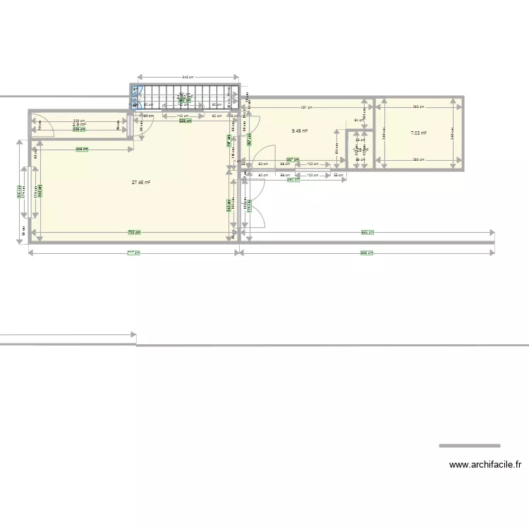 mons en baroeul version actuelle. Plan de 