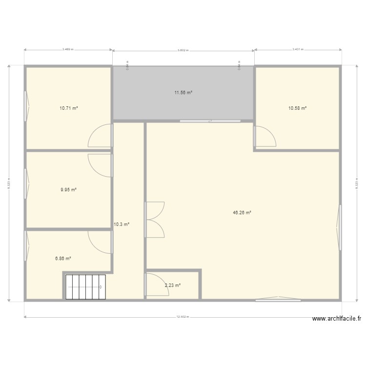 logement 2. Plan de 0 pièce et 0 m2