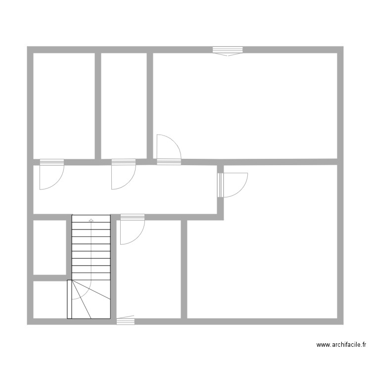 0100 252 007 R001 Villa Pre Carbeux 25 Rdc. Plan de 0 pièce et 0 m2