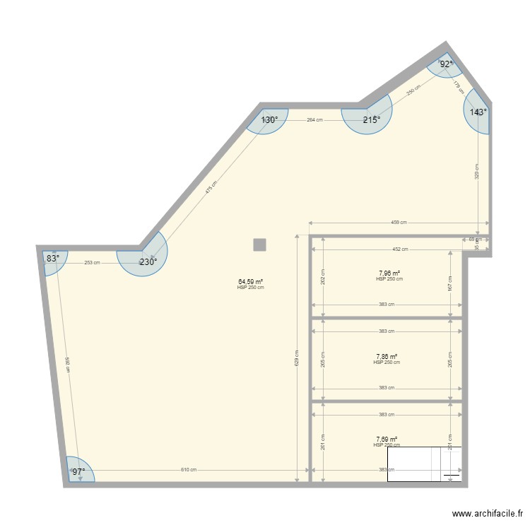 plan reception Valmorel. Plan de 0 pièce et 0 m2