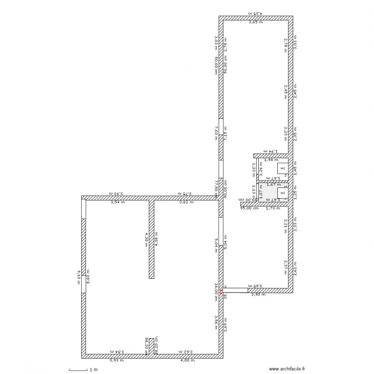 plan rdc noisy 3. Plan de 0 pièce et 0 m2