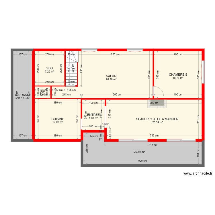 BI 6414 RDC M. Plan de 0 pièce et 0 m2