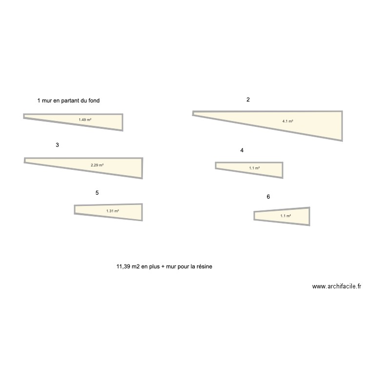 Réjean park 24 06 qc murs de derrière coté école. Plan de 0 pièce et 0 m2