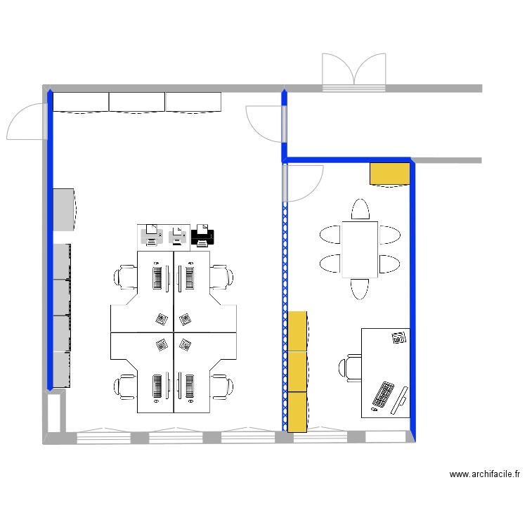 GBS. Plan de 0 pièce et 0 m2