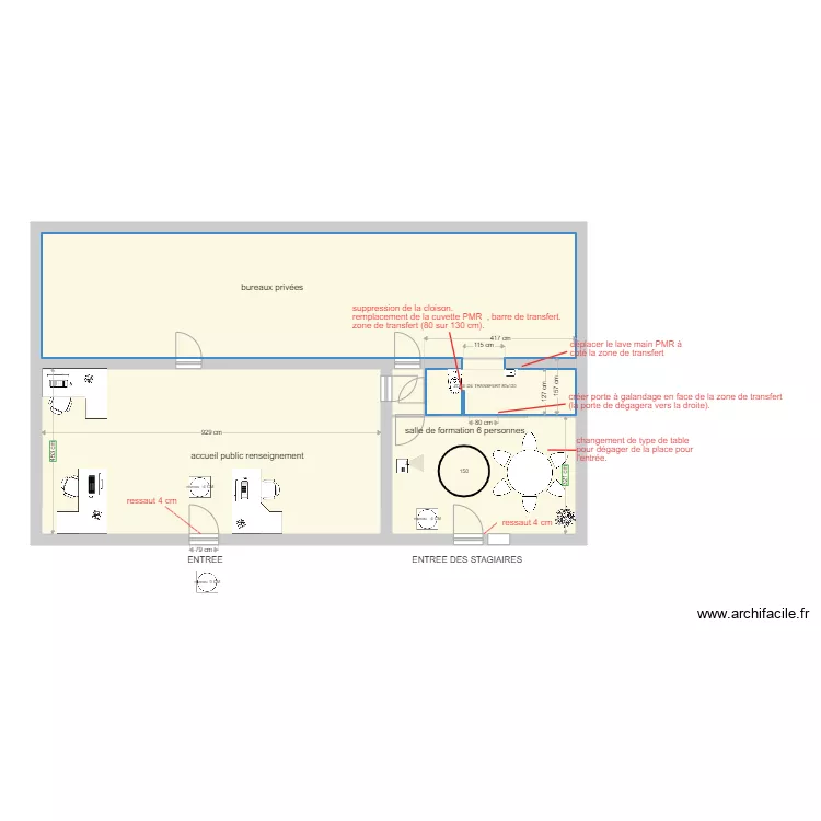 ATC FORMATION TRAVAUX  v3. Plan de 0 pièce et 0 m2