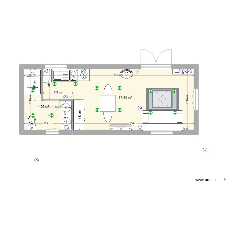 studio gregou. Plan de 0 pièce et 0 m2