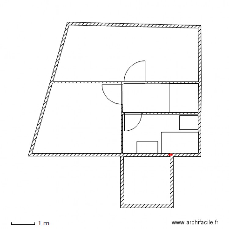 valentin chambre grenier. Plan de 0 pièce et 0 m2