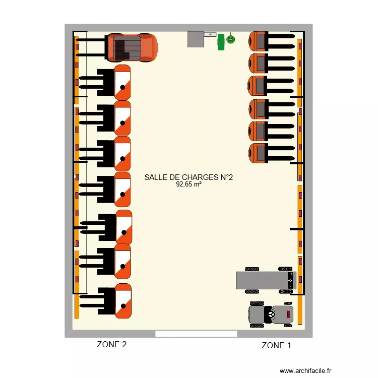 ID MARKET SLOIERS SDC 2. Plan de 1 et 93 m² ID MARKET SLOIERS SDC 2. Plan de 1 et 93 m²