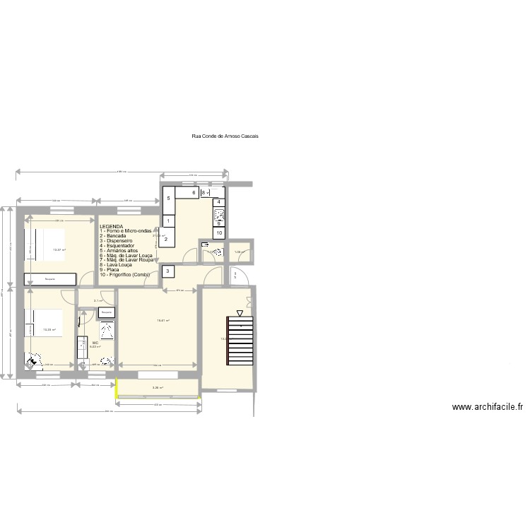 Cascais Moveis. Plan de 0 pièce et 0 m2