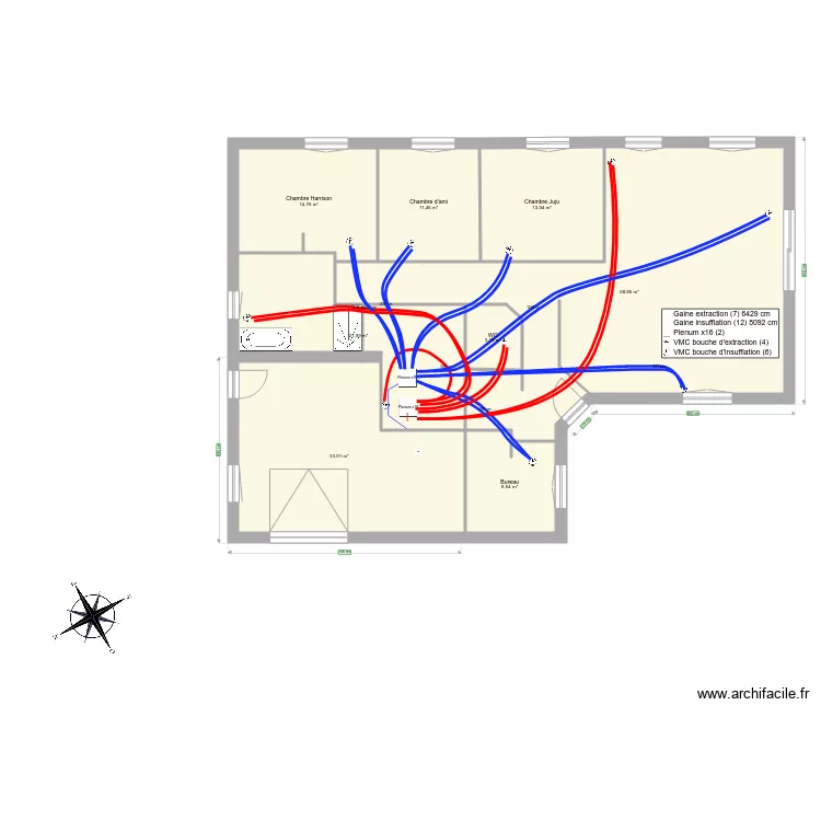 Maison Julie VMC b. Plan de Maison Julie VMC b. Plan de