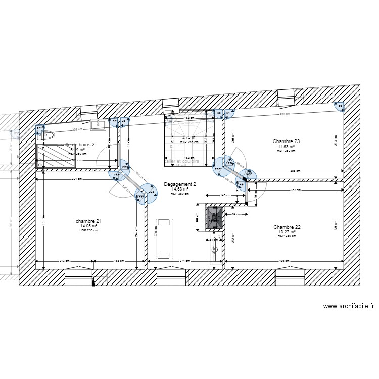 St Etienne de St Geoirs 4 modifié. Plan de 0 pièce et 0 m2