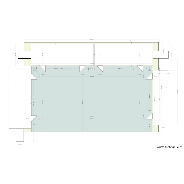 perenco wc. Plan de 0 pièce et 0 m2