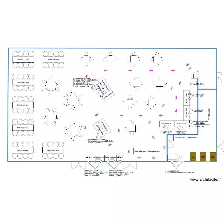 Plan Artistes Hellfest 2023. Plan de 