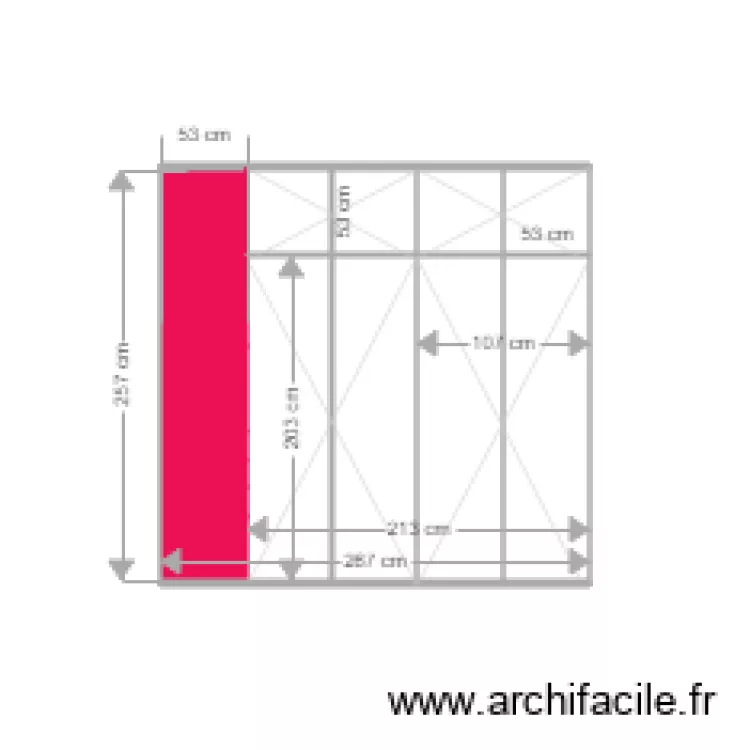placard chambre niogret exterieur 1. Plan de 