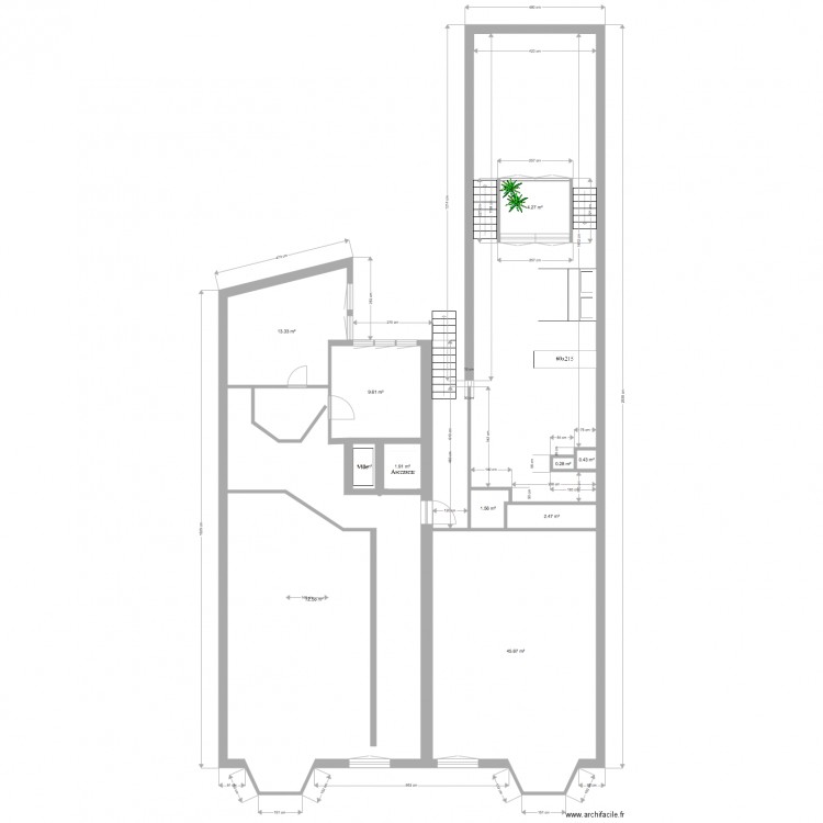 Celtes STIB rez. Plan de 0 pièce et 0 m2