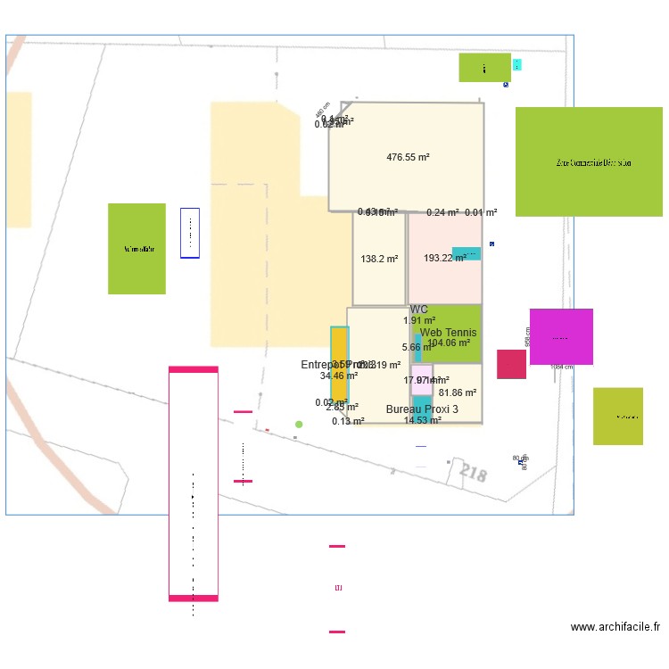 SCI totale Impot Foncier. Plan de 0 pièce et 0 m2