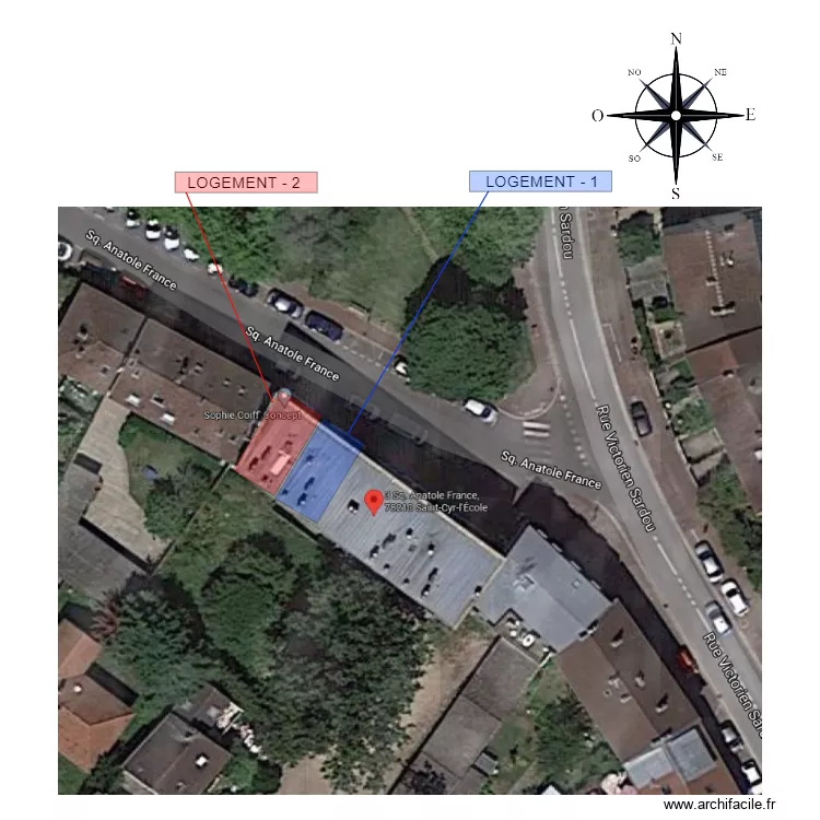 maps anatole. Plan de 