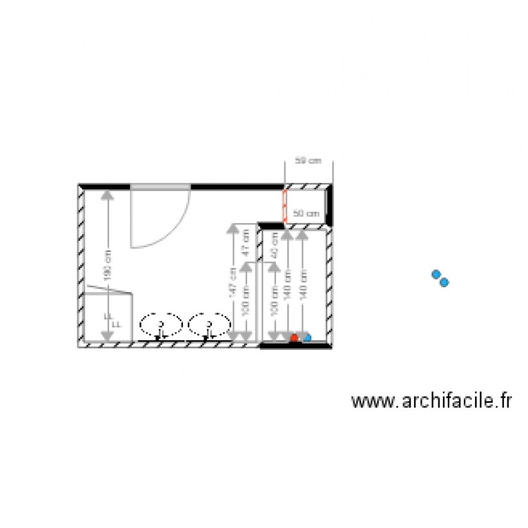 DC SDB 2. Plan de 0 pièce et 0 m2