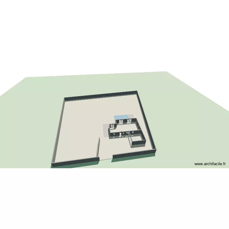 MAISON THEZE. Plan de 6 Pièces et 2626 m² MAISON THEZE. Plan de 6 Pièces et 2626 m²