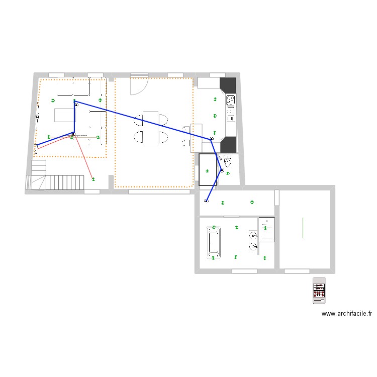 CROMBEZ. Plan de 0 pièce et 0 m2