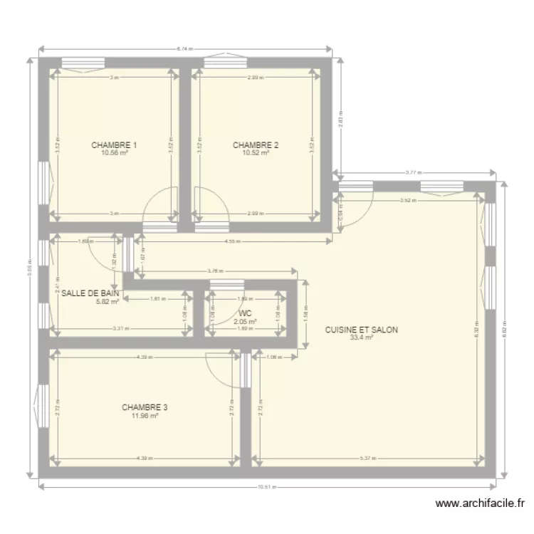 MANU 2 BIS. Plan de MANU 2 BIS. Plan de