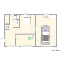 plan 2 chambre et garage solution2