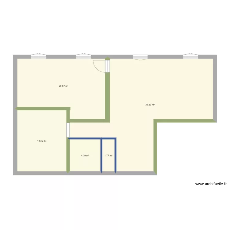 191 Legendre. Plan de 