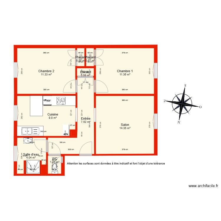 B I 2405 côté. Plan de 0 pièce et 0 m2