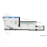 PLAN agencement local boutique