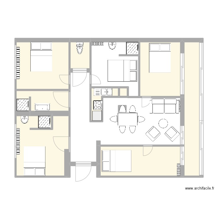 annemasse. Plan de 0 pièce et 0 m2