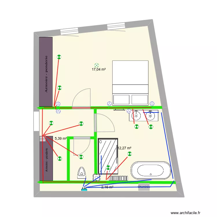 comple avec mesures. Plan de 4 et 37 m² comple avec mesures. Plan de 4 et 37 m²