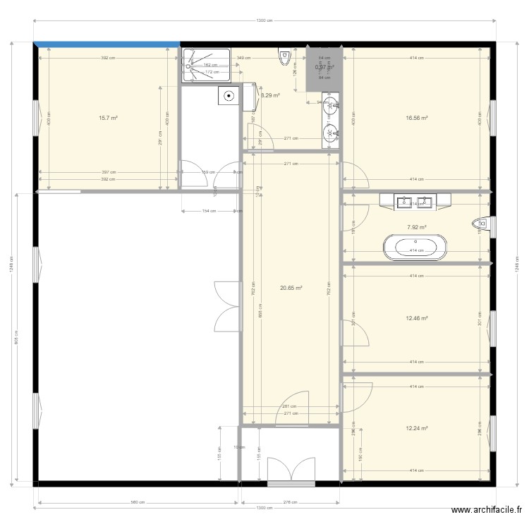 Gimelli RC gauche perspective 1. Plan de 0 pièce et 0 m2