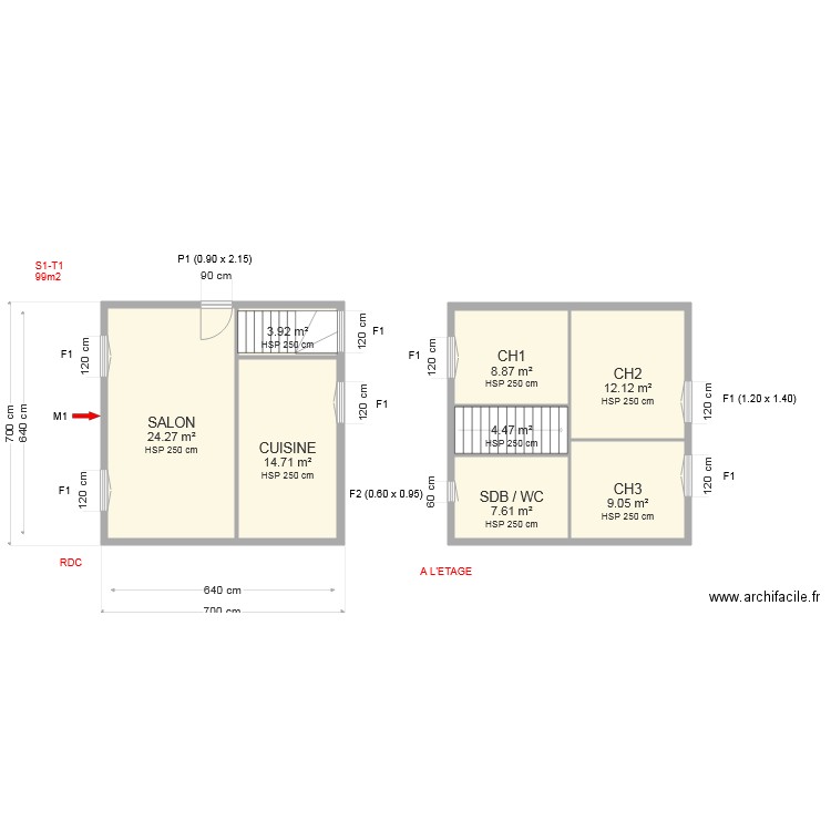 PLAN RHAMANI. Plan de 0 pièce et 0 m2