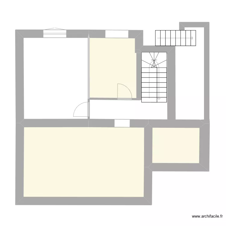 Estelle/Christian - SOUS-SOL. Plan de 
