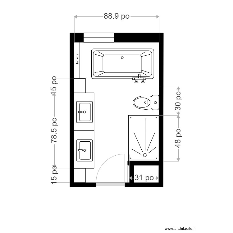 MA dery 2. Plan de 0 pièce et 0 m2